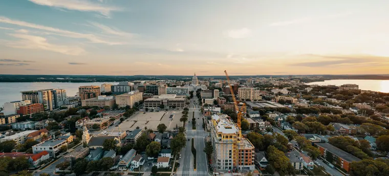 Madison, WI cityscape